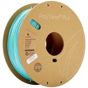 Polymaker 70844 PolyTerra PLA Filament PLA kunststof Gering kunststofgehalte 1.75 mm 1000 g Lichtblauw 1 stuk(s)