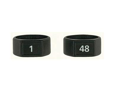 Proel KXLR-1X48 xlr plug genummerde ringen