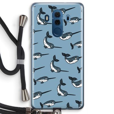 Narwhal: Huawei Mate 10 Pro Transparant Hoesje met koord