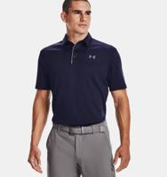 Under Armour Tech Polo Heren Donkerblauw - Maat S - Kleur: Donkerblauw | Soccerfanshop