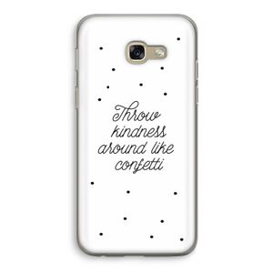Confetti: Samsung Galaxy A5 (2017) Transparant Hoesje