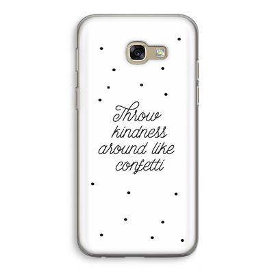 Confetti: Samsung Galaxy A5 (2017) Transparant Hoesje