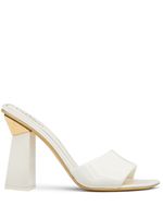 Valentino Garavani mules One Stud en cuir - Tons neutres