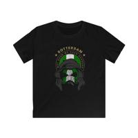 T-shirt regular zwart - kids - FR masker