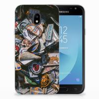 Samsung Galaxy J3 2017 | Siliconen hoesje | met foto Badges