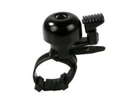 Simson fietsbel mini 32mm flex-band bevestiging zwart