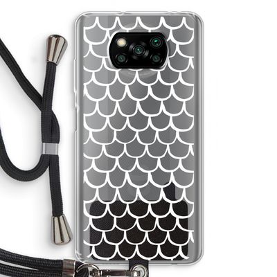 Dakpannetjes: Xiaomi Poco X3 Pro Transparant Hoesje met koord