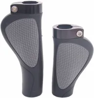 Handvatset Edge ErgoCity Plus met Lockring - 136/95mm - Zwart
