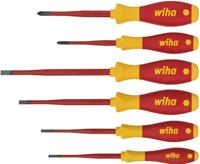 Wiha softfinish slimfix sleuf/ ph schroevendraaierset vde 3201k6 | 6-delig | - 35389
