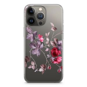 Mooie bloemen: iPhone 13 Pro Transparant Hoesje
