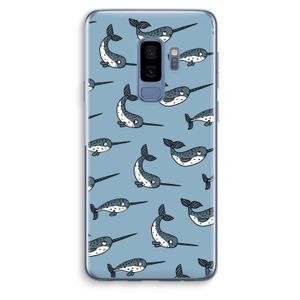 Narwhal: Samsung Galaxy S9 Plus Transparant Hoesje