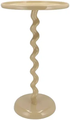 Daan Kromhout Design bijzettafel metaal sephora cozy 35x62cm sand