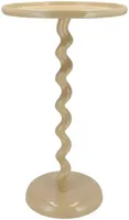 Daan Kromhout Design bijzettafel metaal sephora cozy 35x62cm sand Daan Kromhout Design bijzettafel metaal sephora cozy 35x62cm sand