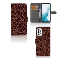 Samsung Galaxy A23 | Book Cover | Koffiebonen | Portemonnee hoesje