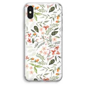 Sweet little flowers: iPhone XS Max Transparant Hoesje