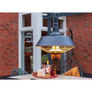 Sunred Sunred Hangende verwarmer Indus 2100 W halogeen zwart RSH16