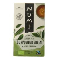 Numi Green tea gunpowder bio 18 Zakjes