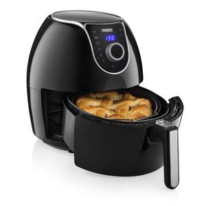 Princess 182055 Digitale Family Airfryer XXL - Heteluchtfriteuse - 5,2 liter - Inclusief bakvorm