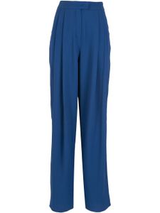 Emporio Armani pantalon à coupe fuselée - Bleu