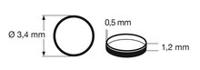 fleischmann 948008 Tractiebandje per stuk N