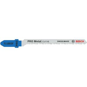 Bosch Professional 2608655099 PRO Metal curve T118EOF Decoupeerzaagblad, 83 mm, 2-delig 2 stuk(s)