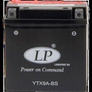 Landport accu ltx9a-bs / ytx9a-bs agm o.a. vespa lx
