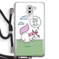 Unicorn: Honor 6X Transparant Hoesje met koord
