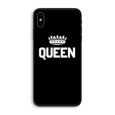 Queen zwart: iPhone XS Biologisch afbreekbaar hoesje