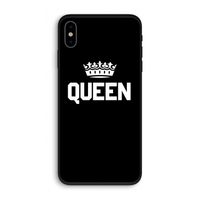 Queen zwart: iPhone XS Biologisch afbreekbaar hoesje
