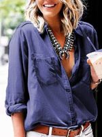Vacation Blouse With Necklace - thumbnail