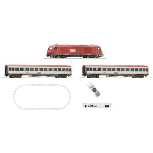 Roco 5110005 H0 z21 digitale startset diesellocomotief BR 2016 met sneltrein van de ÖBB