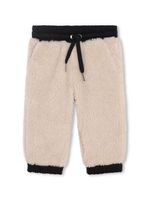 Givenchy Kids pantalon de jogging molletonné à logo brodé - Tons neutres