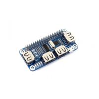Waveshare 4 Port USB HUB HAT voor Raspberry Pi