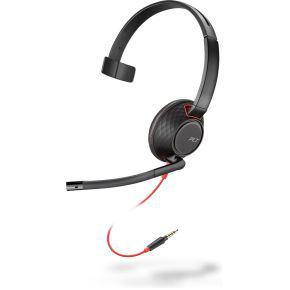 HP Blackwire 5210 Headset Bedraad Hoofdband Kantoor/callcenter Zwart