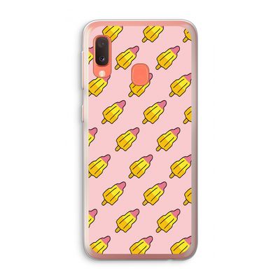 Waterijsjes: Samsung Galaxy A20e Transparant Hoesje