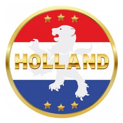 Bierviltjes Holland - 25x stuks - Nederland - versiering - onderzetter