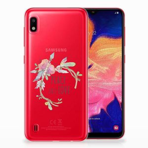 Samsung Galaxy A10 Telefoonhoesje met Naam Boho Text