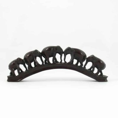 Beeld Polystone Olifanten Brug
