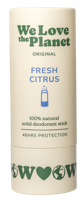 We Love The Planet Fresh Citrus Deodorant Stick