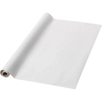 Benza Kaftpapier - Wit - 500 x 70 cm - 2 rollen - thumbnail