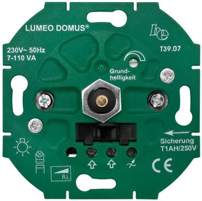 Inbouwdimmer Faseafsnij 15-150W wisselschakelaar
