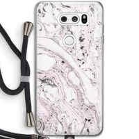Mengelmoes: LG V30 Transparant Hoesje met koord