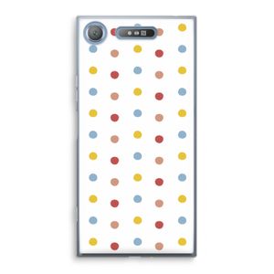 Bollen: Sony Xperia XZ1 Transparant Hoesje