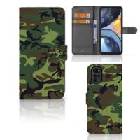 Motorola Moto G22 | Telefoon Hoesje | Army Dark