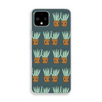 Sansevieria: Pixel 4 Transparant Hoesje