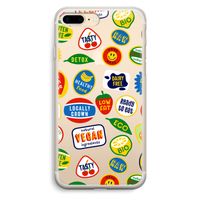 Fruitsticker: iPhone 7 Plus Transparant Hoesje