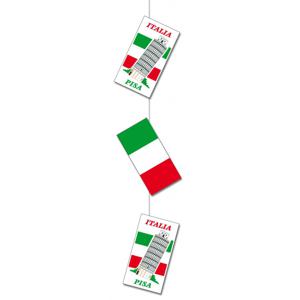 Landen hangdecoratie van Italie - hangslinger - 100 cm - Italiaanse avond versiering