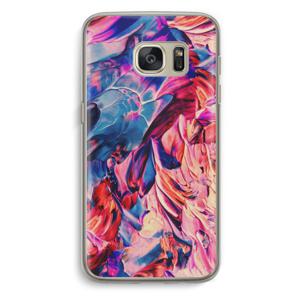 Pink Orchard: Samsung Galaxy S7 Transparant Hoesje