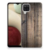 Samsung Galaxy A12 | Bumper Hoesje | Steigerhout