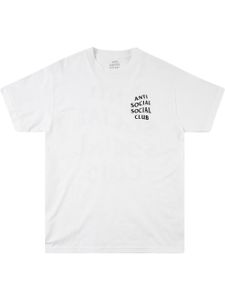 Anti Social Social Club t-shirt Kkoch à logo imprimé - Blanc